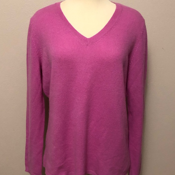 EUC! Ann Taylor Cashmere Sweater XL - Picture 2 of 7